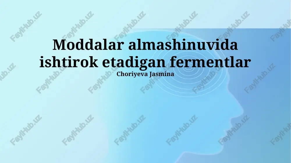 fermentlar — PPTX