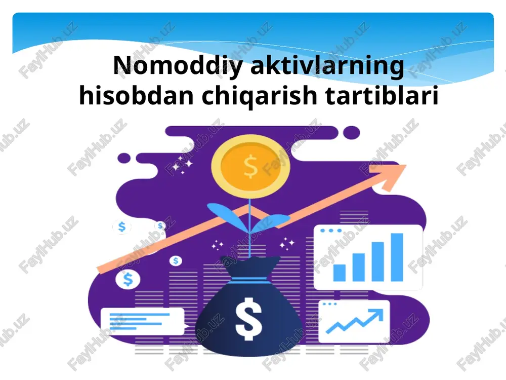nomoddiy aktivlarning hisobdan chiqarish tartiblari — PPTX