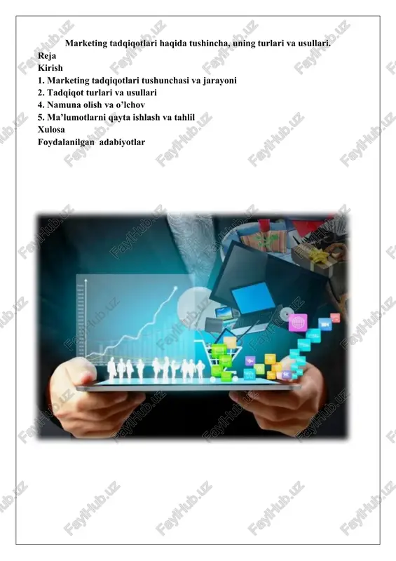 marketing tadqiqotlari — DOCX