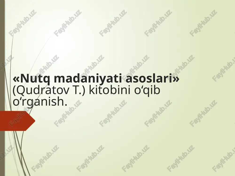 nutqmadaniyatiasoslari — PPTX