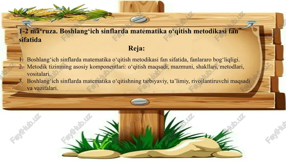 boshlang‘ichsinflardamatematikao‘qitish — PPTX