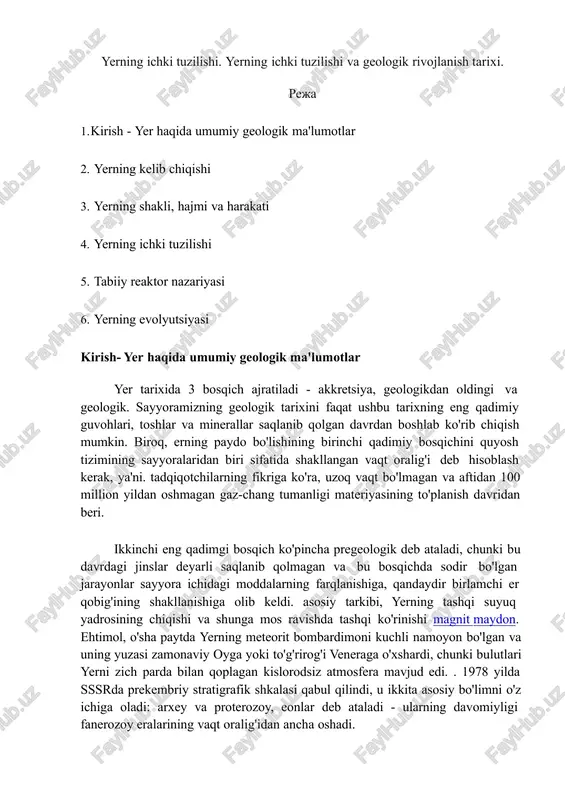 yerningichkituzilishi — PPTX