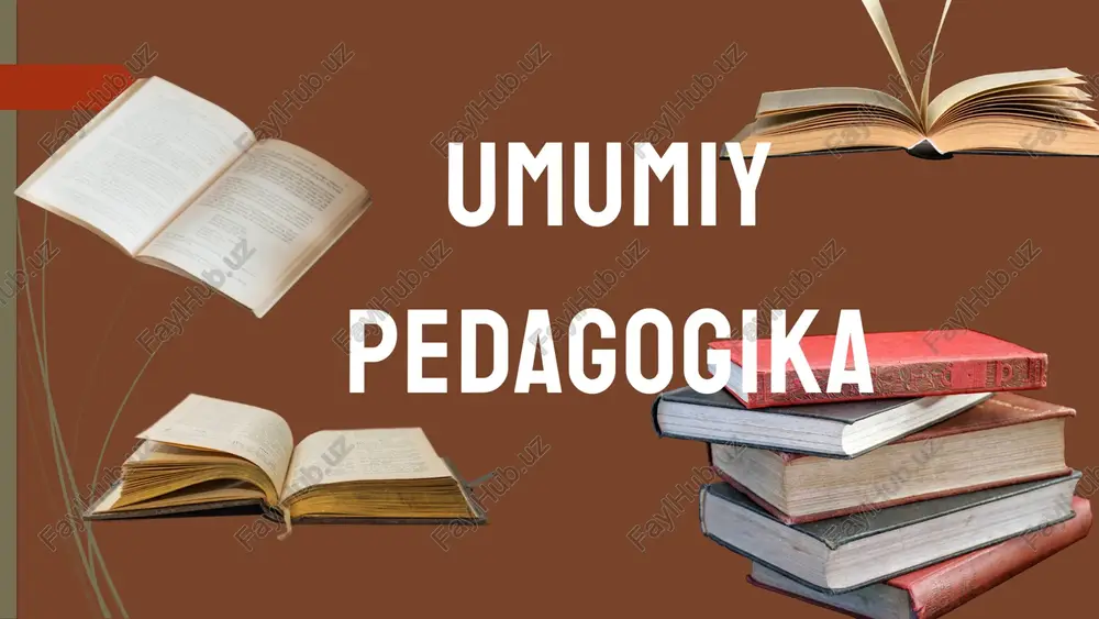 umumiy pedagogika — PPTX