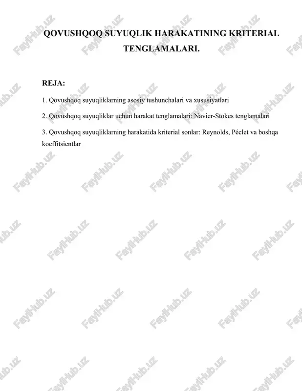 qovushqoq suyuqliklar — DOCX