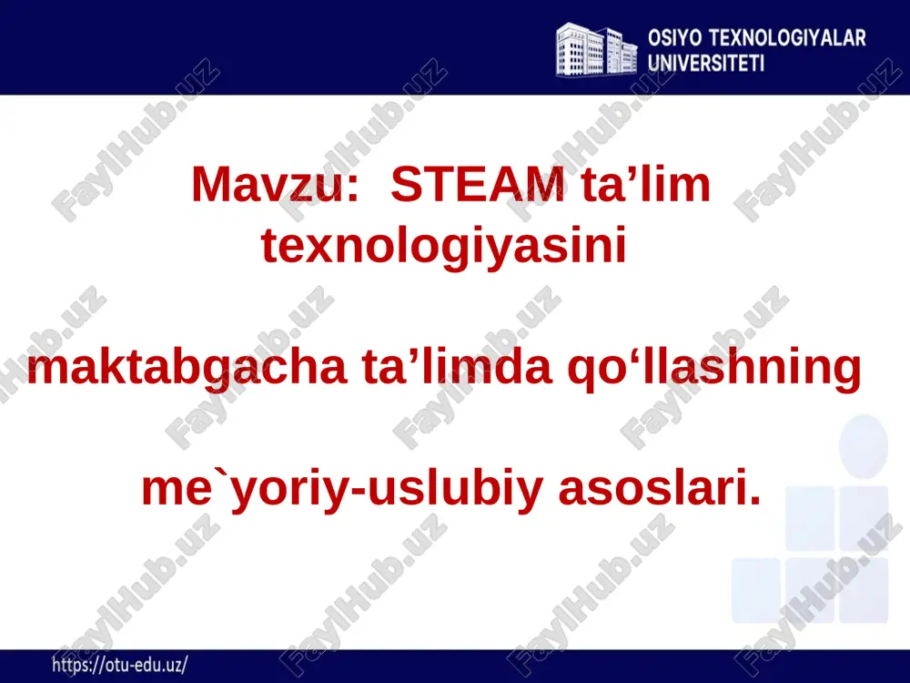 steam ta’lim texnologiyasi — PPTX