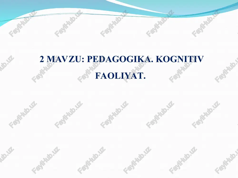pedagogika — PPT