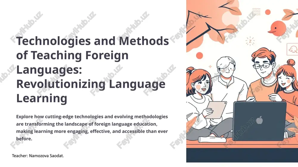 the digital transformation of language teaching — PPTX