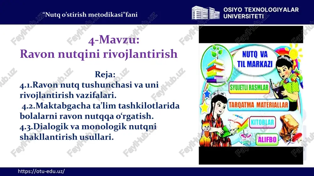 nutqo’stirishmetodikasi — PPTX