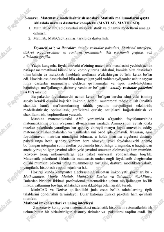 amaliy vositalar paketlari — DOCX