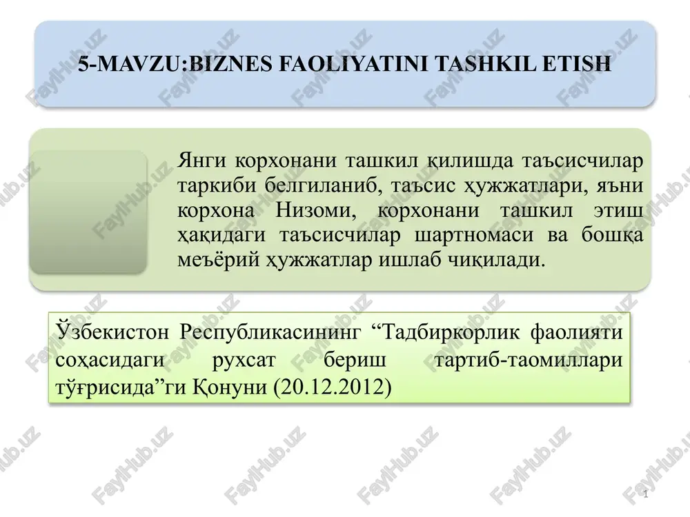 ruxsatberishtartib-taomillari — PPTX