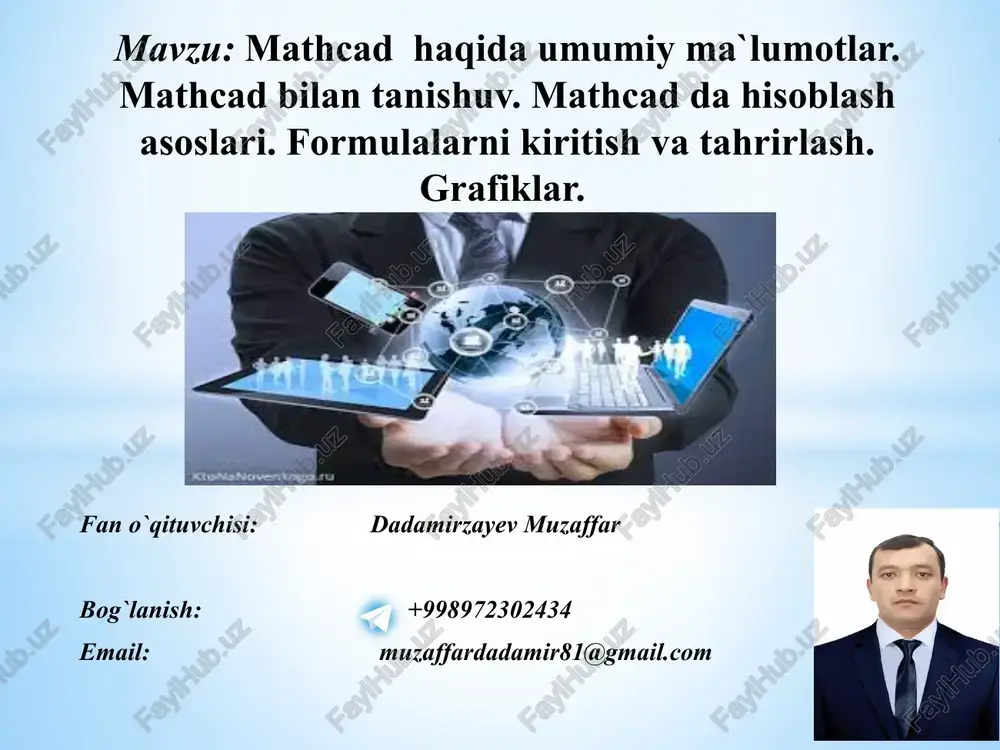 matematikmodellashtirish, sonli taxlil usullarini tizimlarda amalga oshirish — PPTX