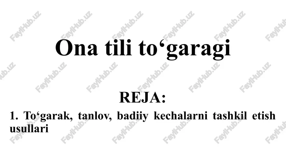 onatilito‘garagi — PPTX