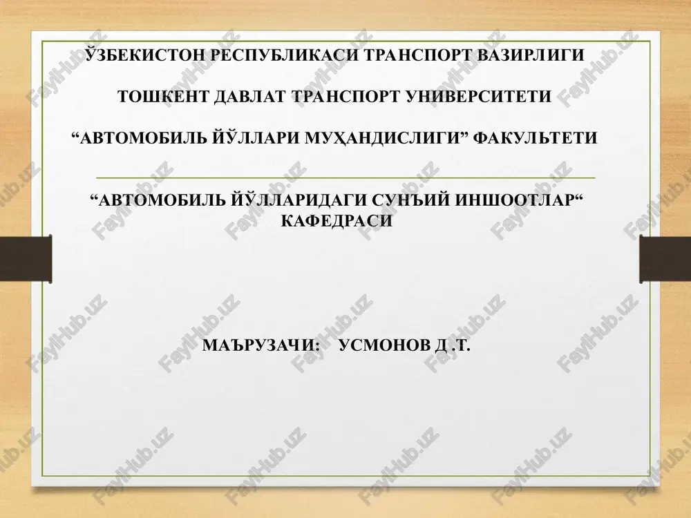 tonnel qurilishida kallota — PPT