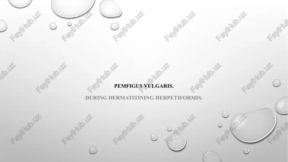 pemfigus vulgaris — PPTX