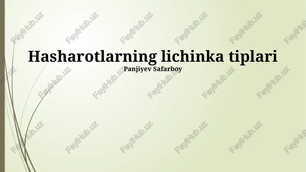 qurt shakllarining tasnifi — PPTX