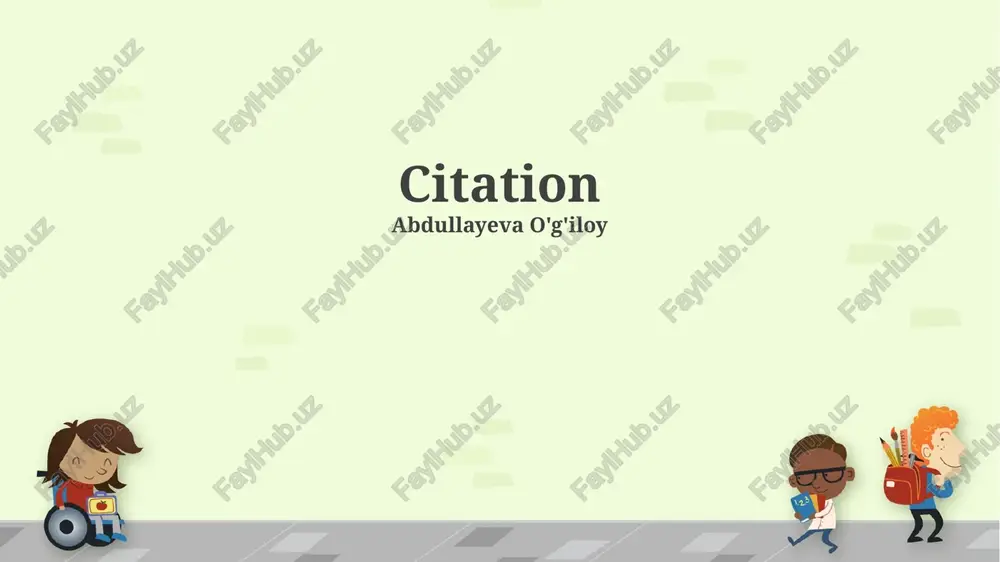 citation — PPTX