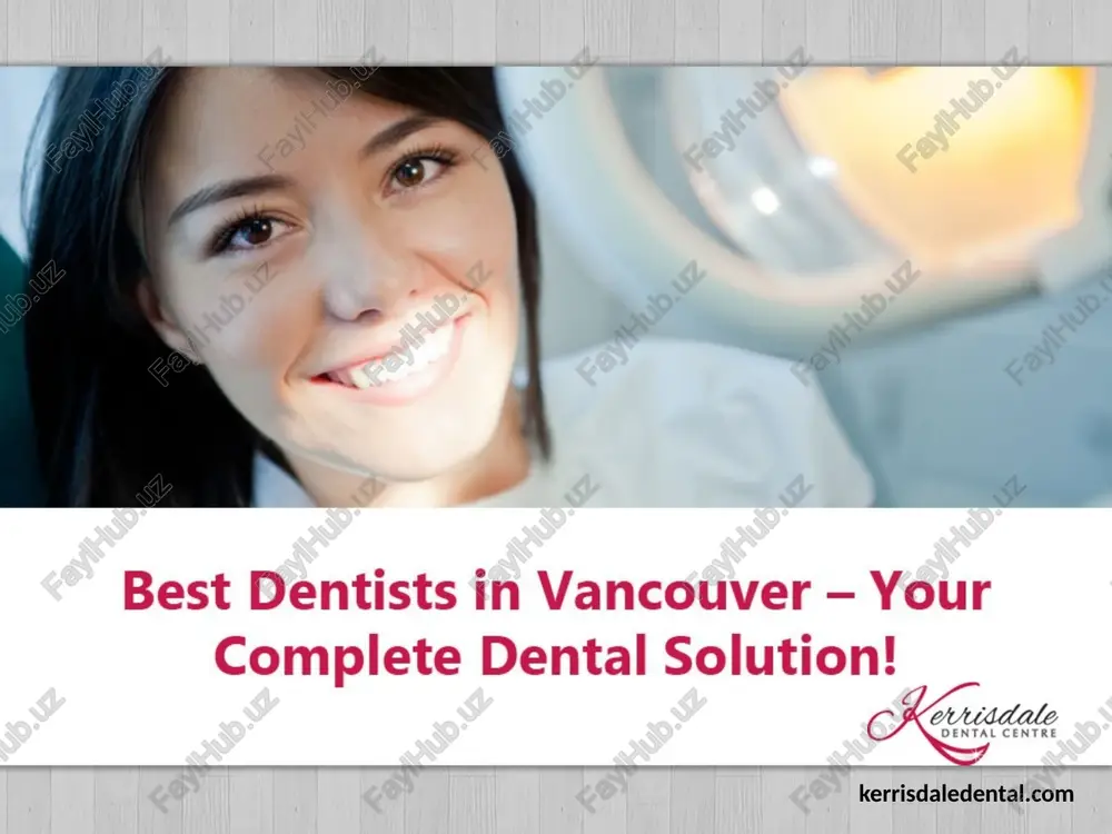 dental centre — PPTX