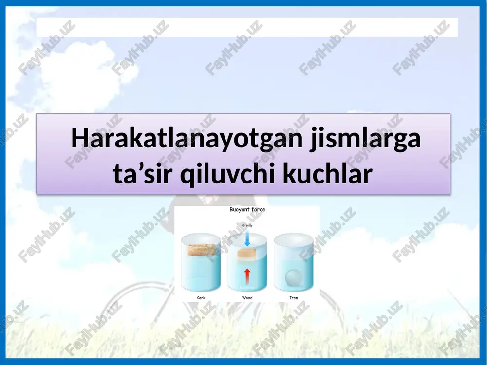kismlar va kuchlar — PPTX