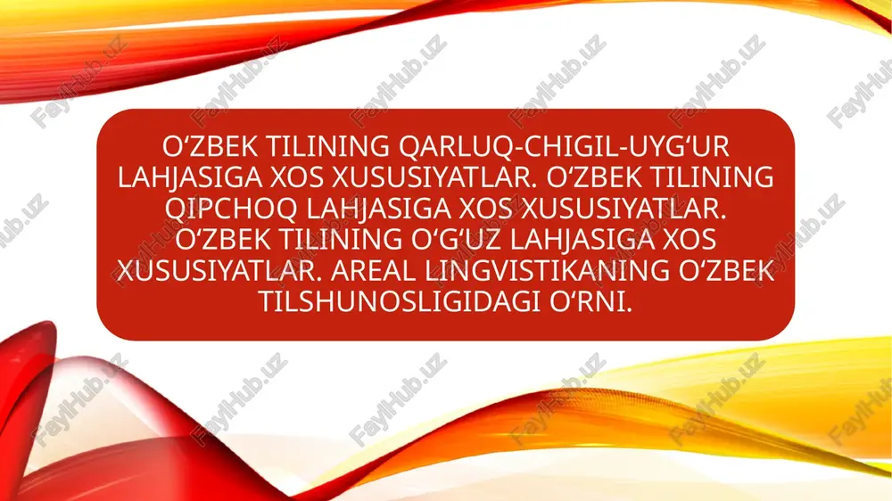 qarluq-chigil-uyg‘urlahja — PPTX