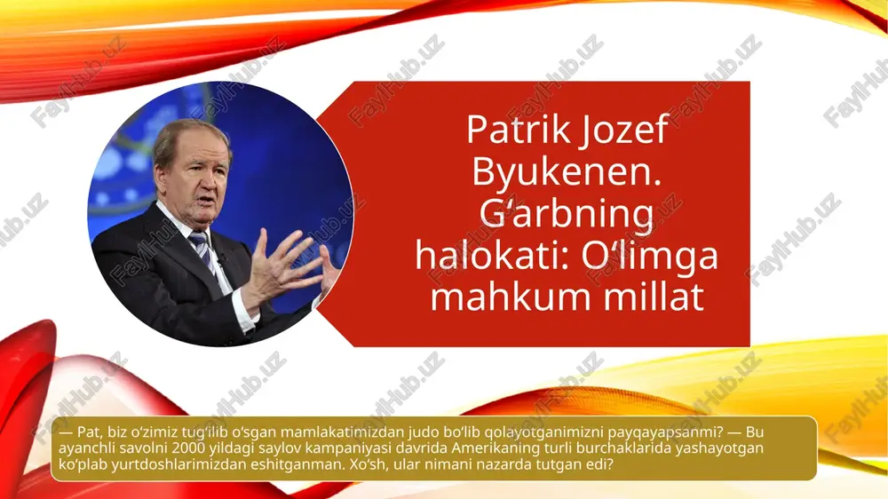 o‘limga mahkum millat — PPTX