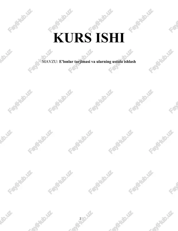 reklama tili o'ziga xosdir — DOCX