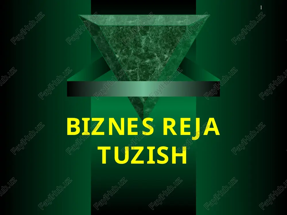 biznes reja — PPT