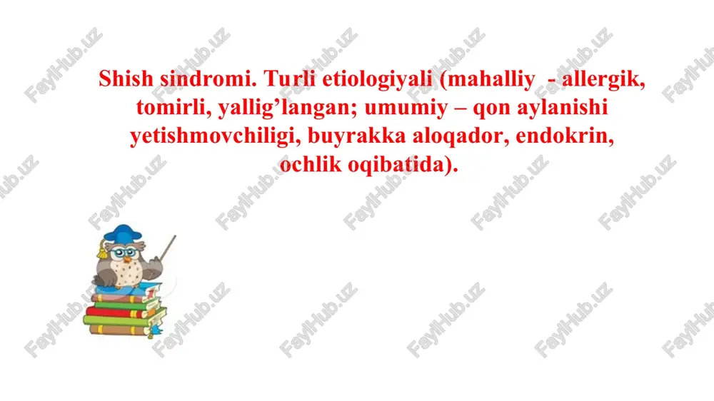 shish sindromi — PPT