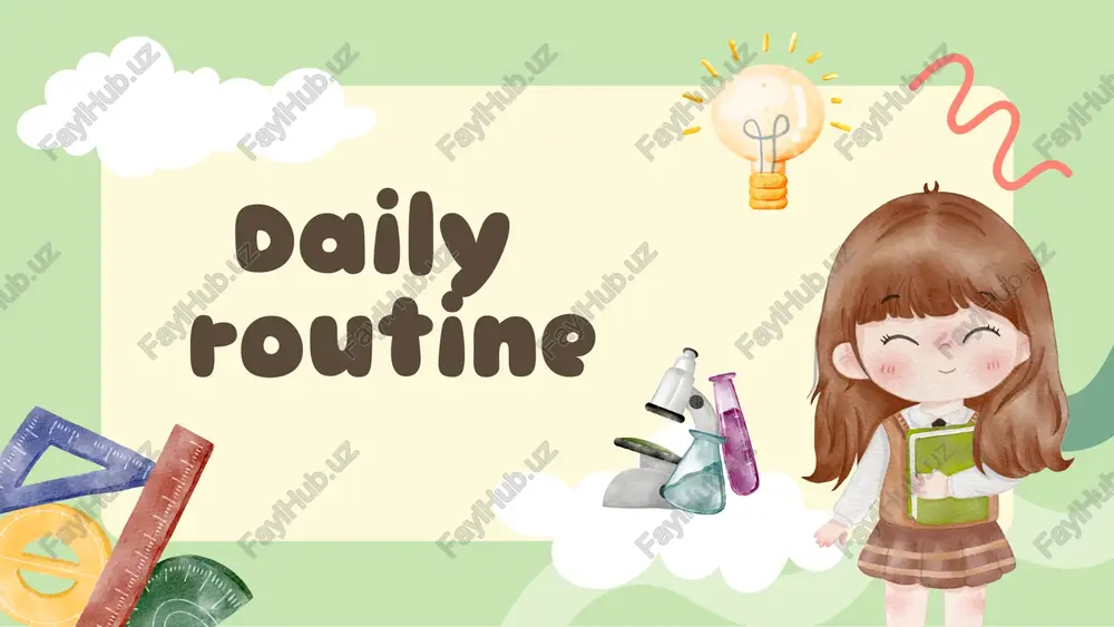 daily routine — PDF