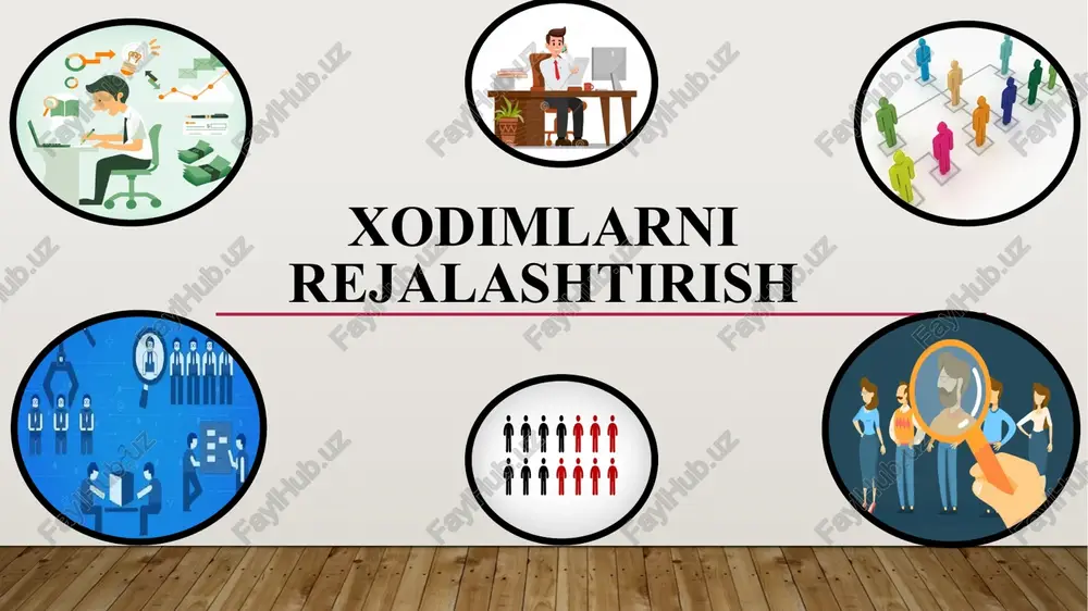 xodimlarni boshqarish — PPTX