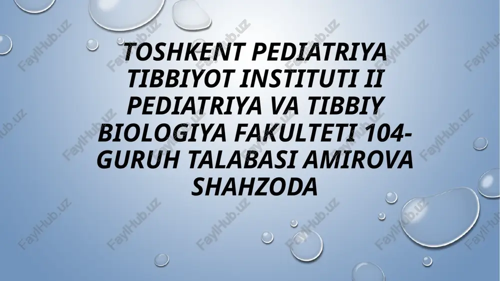 antropogenetika — PPTX