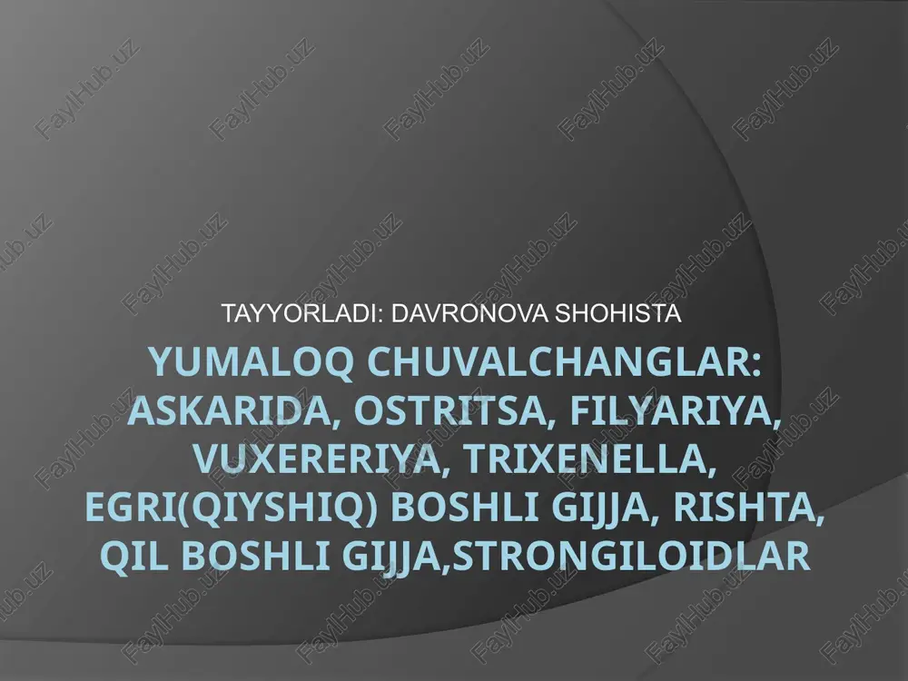 yumaloqchuvalchanglar — PPTX