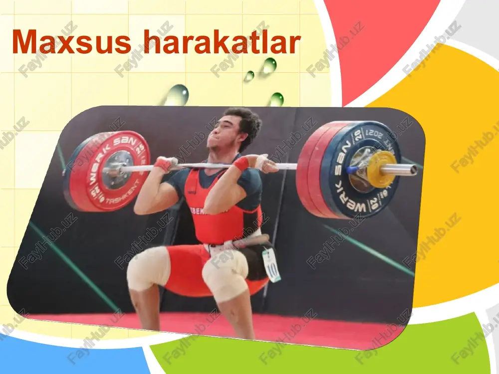 maxsusharakatlar — PPTX