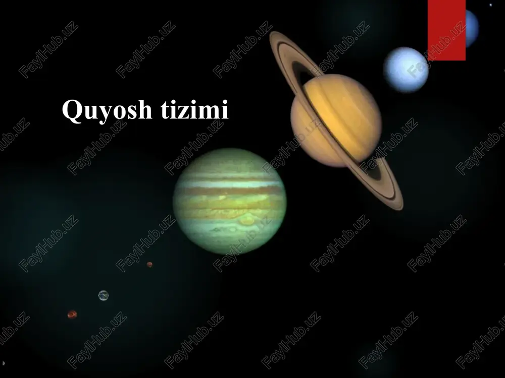 quyoshtizimi — PPTX