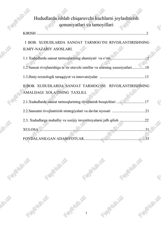 milliy iqtisodiyot — DOCX