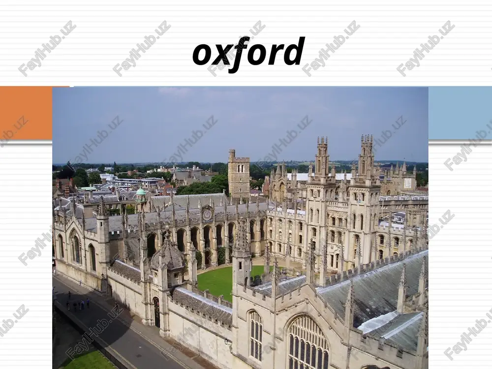 oxford — PPTX