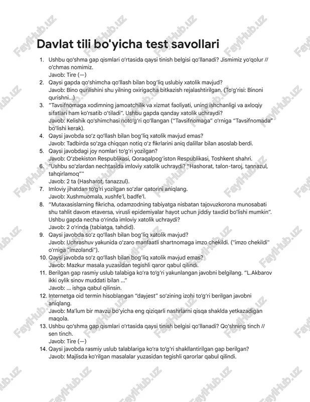 argos 254 talik test javoblari bilan davlat xizmatchisi — PDF