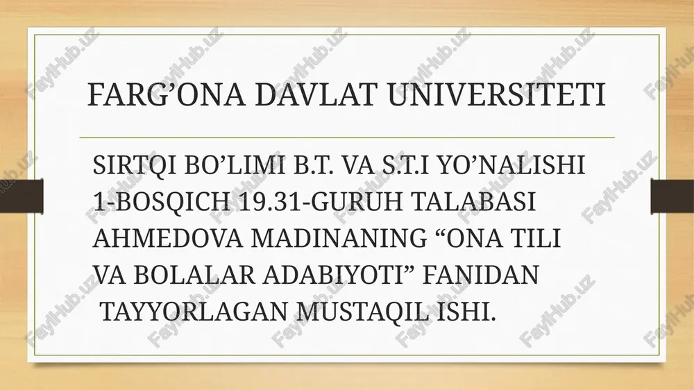 otning ma’no turlari — PPTX