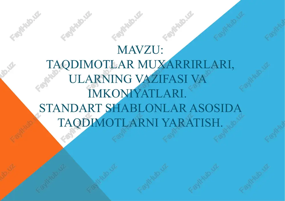 ms power point 2010 — PPTX
