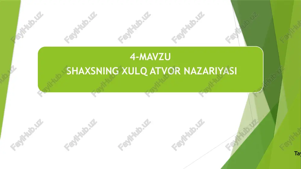iqtisodiyotdashaxsningko'pfunksiyaliroli — PPTX