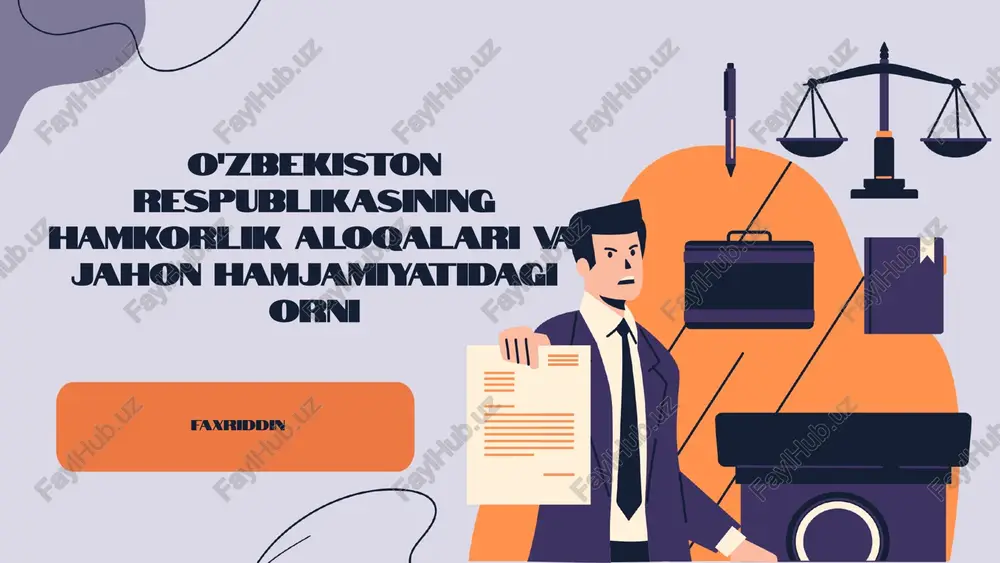 o'zbekiston respublikasi — PPTX