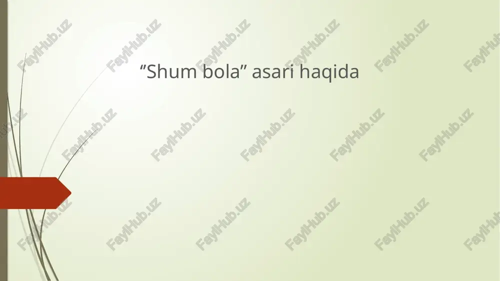 shum bola — PPTX
