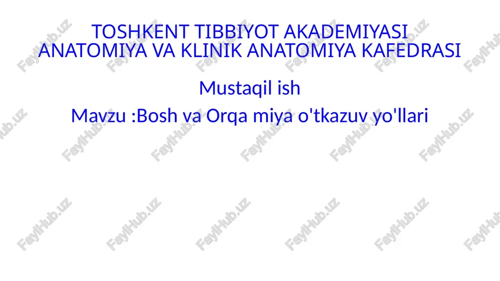 utkazuv yollari — PPTX