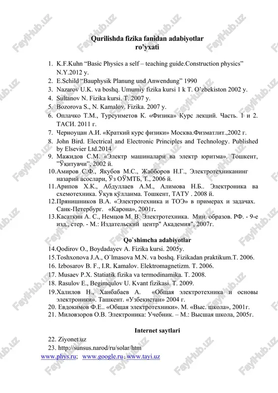basic physics a self – teaching guide.construction physics — DOC