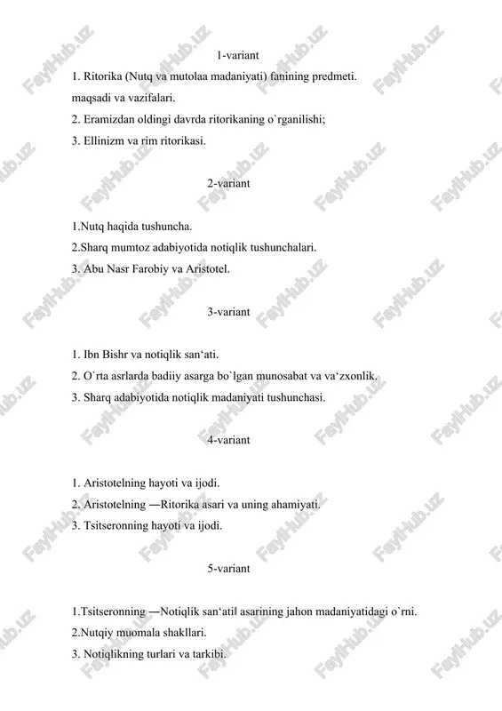 ritseptsiya va psixologizm — DOCX