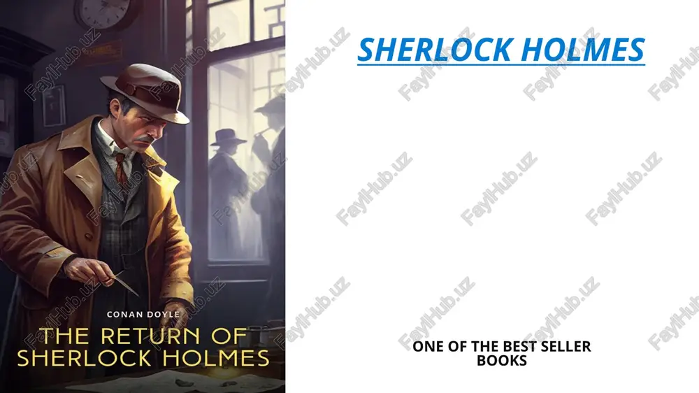 sherlock holmes — PPTX