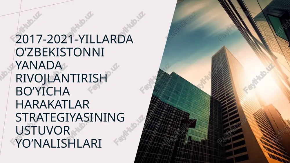 harakatlar strategiyasi — PPTX