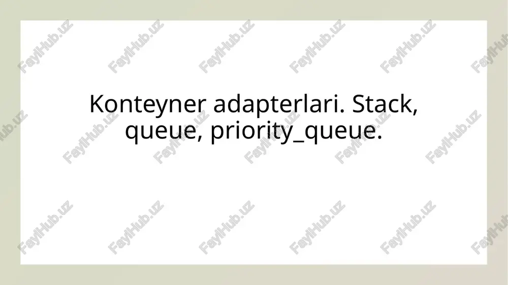 konteyner adapterlari — PPTX