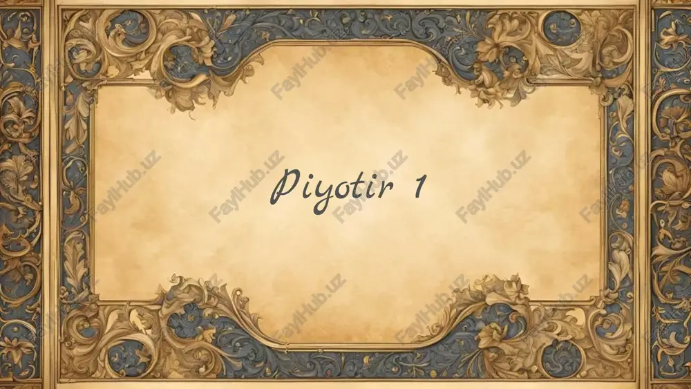 piyotir 1 — PPTX