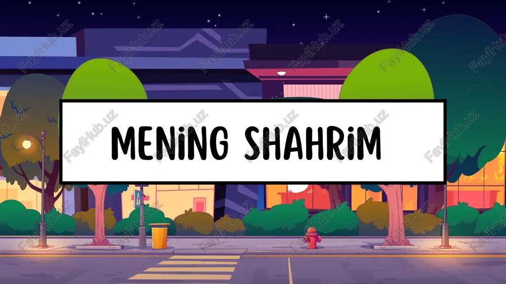 mening shahrim — PDF