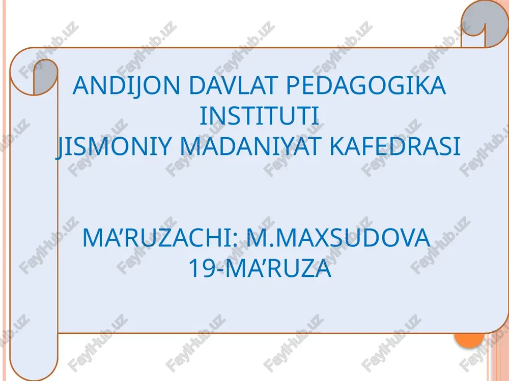 sezgia'zolarining tuzilishi — PPTX